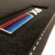 Tappetini BMW X6 G06 (2019-adesso) velluto M-Competition