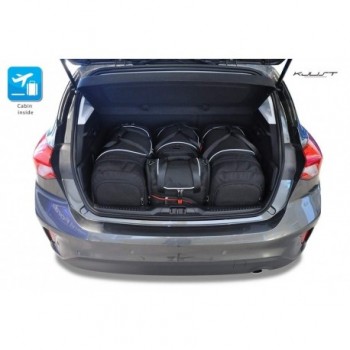 Kit valigie su misura per Ford Focus MK4 3 o 5 porte (2018 - adesso)