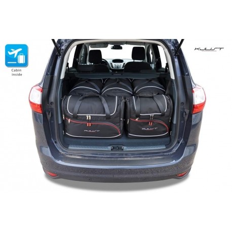 Kit valigie su misura per Ford C-MAX Grand (2010 - 2015)
