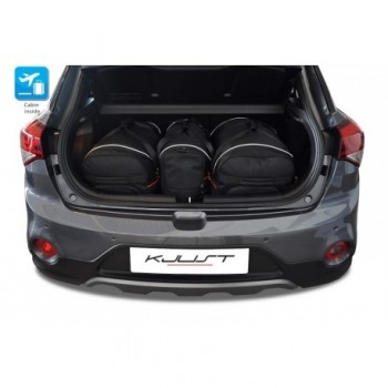 Kit valigie su misura per Hyundai i20 (2015 - adesso)