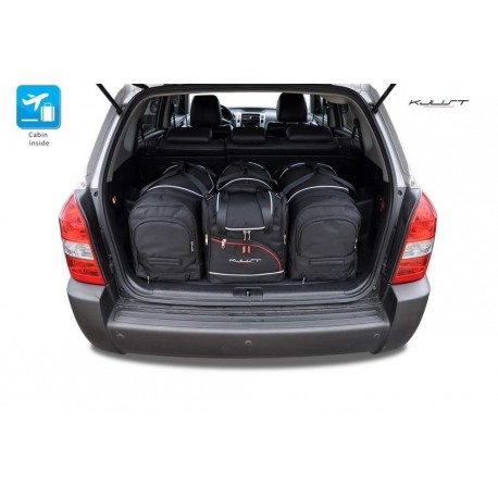 Kit valigie su misura per Hyundai Tucson (2004 - 2009)