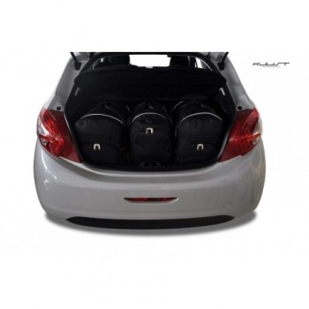 Kit valigie su misura per Peugeot 208 (2012-2019)