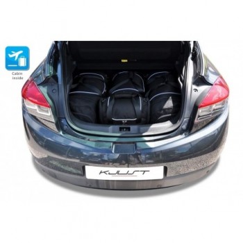 Kit valigie su misura per Renault Megane 3 o 5 porte (2009 - 2016)