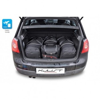 Kit valigie su misura per Volkswagen Golf 5 (2004 - 2008)