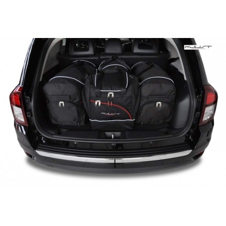 Kit valigie su misura per Jeep Compass (2011 - 2017)