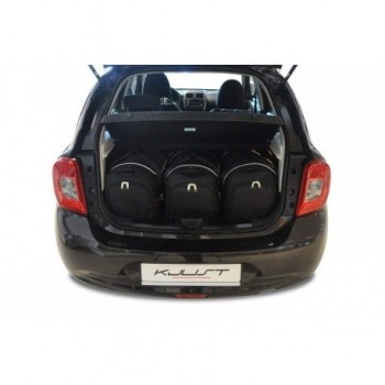 Kit valigie su misura per Nissan Micra (2011 - 2013)