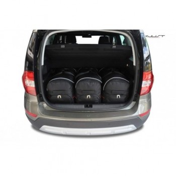 Kit valigie su misura per Skoda Yeti (2014 - adesso)