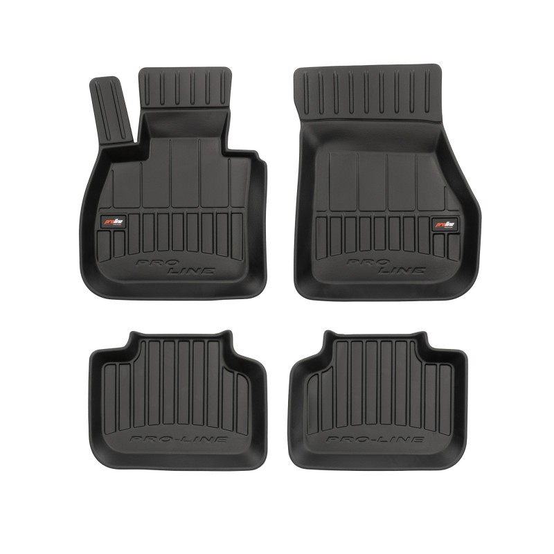 d line TAPPETI TAPPETINI GOMMA 3D PRO-LINE per BMW X1 F48 II dal 2015 
