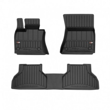 Tappetini 3D Premium tipo di gomma secchio per BMW X5 E70 suv (2006 - 2013)