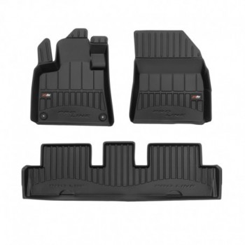 Tappetini tipo secchio di Premium in gomma per Citroen C4 Picasso minivan (2013 - 2019)