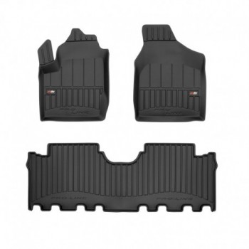 Tappetini tipo secchio di Premium in gomma per Ford Galaxy I minivan (1995 - 2006)