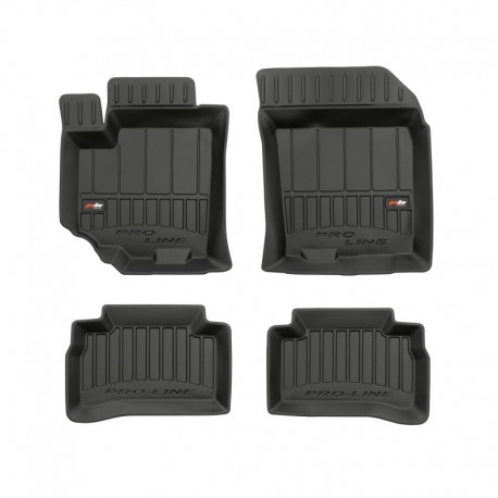 Tappetini 3D fatto di Premio in gomma per Suzuki Vitara II crossover (2015 - 2018)