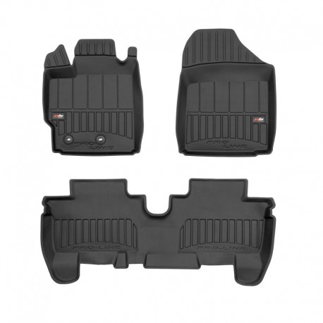 Tappetini Premium tipo secchio di gomma per Toyota Urban Cruiser crossover (2008 - 2014)