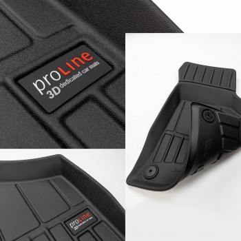 Tappetini 3D Premium tipo di gomma vassoio per Kia Proceed III shooting brake (2018 - )