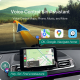 Schermo per auto con Carplay e Android Auto wireless