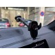 Mobile supporto auto con ventosa o un ancoraggio per la griglia di ventilazione