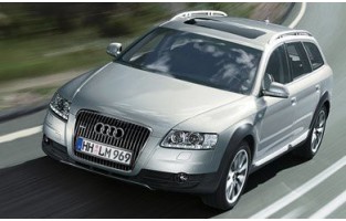 Tappetini Audi A6 C6 Restyling Allroad Quattro (2008 - 2011) il logo Hybrid