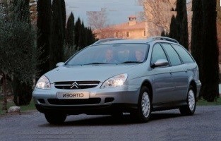 Tappetini Citroen C5 Tourer (2001 - 2008) il logo Hybrid