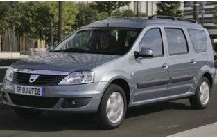 Tappetini Dacia Logan 7 posti (2007 - 2013) Beige