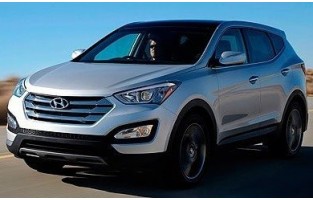 Tappetini tipo secchio di Premium in gomma per Hyundai Santa Fe III suv (2012 - 2018)