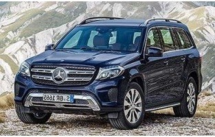 Tappetini Mercedes GLS X166 7 posti (2016-2019) Beige