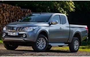 Tappetini Mitsubishi L200 Double cab (2006 - presente) logo Hybrid