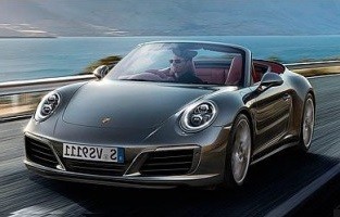 Tappetini Porsche 911 991 Restyling Cabrio (2016-2019) grafite