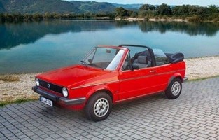 Tappetini Volkswagen Golf 1 Cabrio (1979-1993) velluto GTI
