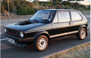 Tappetini auto Volkswagen Golf 1 (1974 - 1983) R-Line blu