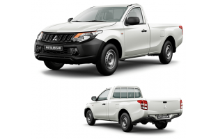 Tappeti per auto exclusive Mitsubishi L200, abitacolo unico (2015-2018)