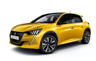 Tappetini Premium tipo secchio di gomma per Peugeot e-208 hatchback (2019 - )