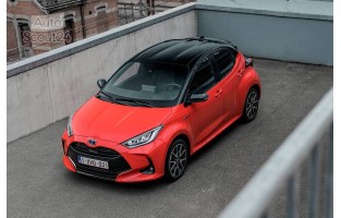Tappetini 3D fatto di Premio in gomma per Toyota Yaris IV hatchback (2019 - )