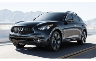 Tappetini tipo di secchio del Premio di gomma per la INFINITI QX70 suv (2013 - 2017)