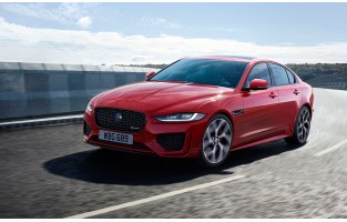 Tappetini 3D fatto di Premio di gomma per Jaguar XE, berlina (2015 - )